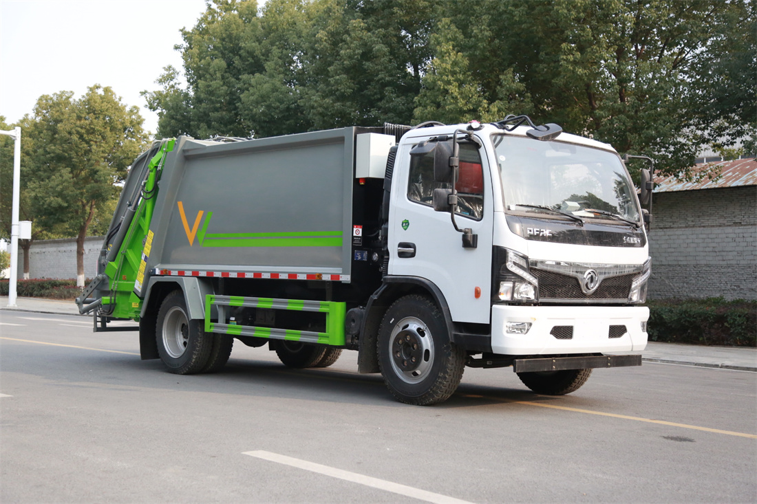 9方壓縮垃圾車(chē)-東風(fēng)多利卡國(guó)六9方壓縮式垃圾車(chē)廠家價(jià)格